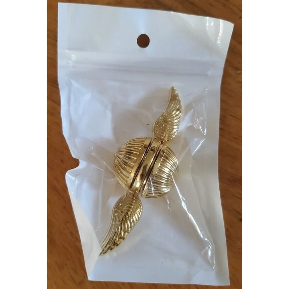 Harry Potter golden Snitch  Metal Fidget Spinner Boy Girl Adults Antistress- NEW